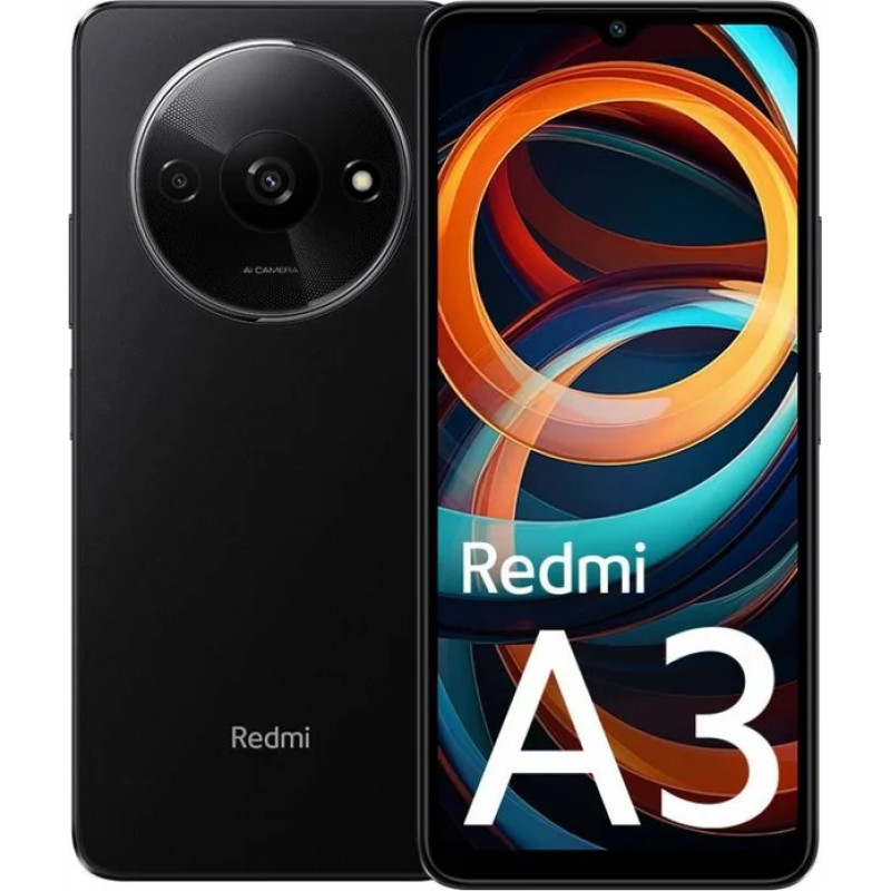 Xiaomi Redmi A3 3/64GB 4G DS Midnight Black