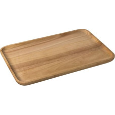 Zassenhaus Snack Plate 42x27x2cm Rubber Tree Wood