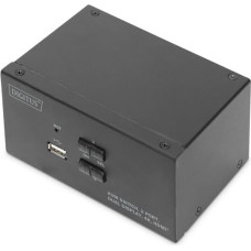 Digitus KVM-Switch 2-Port Dual-Display 4K, HDMI