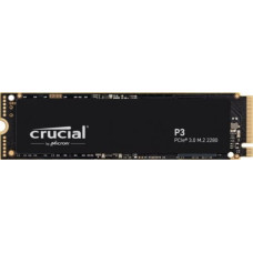 Crucial SSD|CRUCIAL|P3|1TB|M.2|PCIE|NVMe|3D NAND|Write speed 3000 MBytes/sec|Read speed 3500 MBytes/sec|TBW 220 TB|CT1000P3SSD8