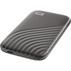 Western Digital External SSD|WESTERN DIGITAL|My Passport|500GB|USB-C|Write speed 1000 MBytes/sec|Read speed 1050 MBytes/sec|WDBAGF5000AGY-WESN