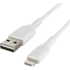 Belkin Lightning Lade/Sync Cable 2m, PVC, white,  mfi certified