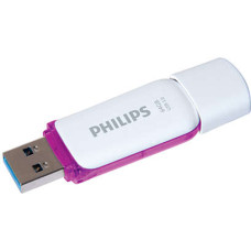 Philips FM64FD75B USB zibatmiņa 64 GB USB Type-A 3.2 Gen 1 (3.1 Gen 1) Lillā, Balts