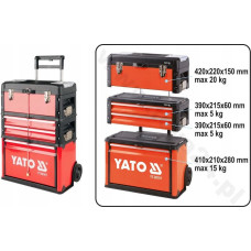 Yato MODULAR 3-PART TOOL CART 09101