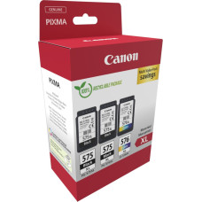 Canon 5437C004 tintes kārtridžs 3 pcs Oriģināls Augsta (XL) produktivitāte Melns, Tirkīzzils, Fuksīns, Dzeltens