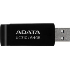 Adata MEMORY DRIVE FLASH USB3.2 64GB/BLACK UC310-64G-RBK ADATA