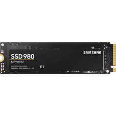 Samsung SSD|SAMSUNG|980|1TB|M.2|PCIE|NVMe|MLC|Write speed 3000 MBytes/sec|Read speed 3500 MBytes/sec|2.38mm|TBW 600 TB|MTBF 1500000 hours|MZ-V8V1T0BW