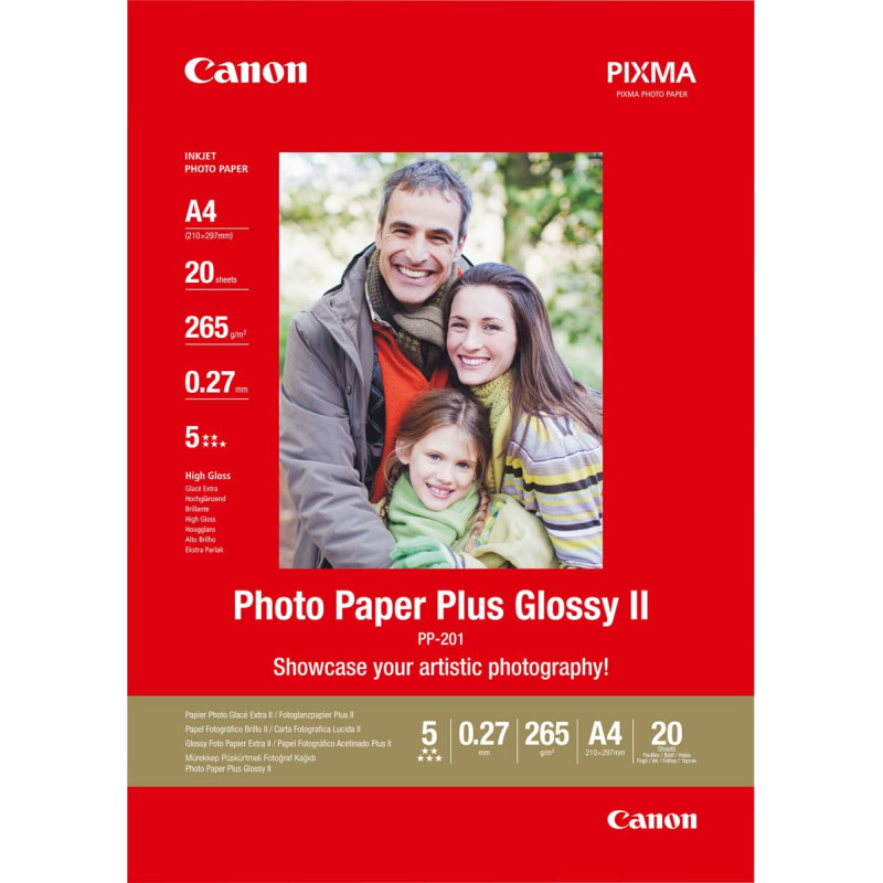 Canon 2311B019 fotopapīrs A4 Balts Spīdums