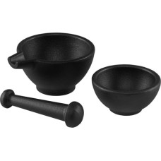 Zassenhaus Mortar Set 3pcs. Cast Iron