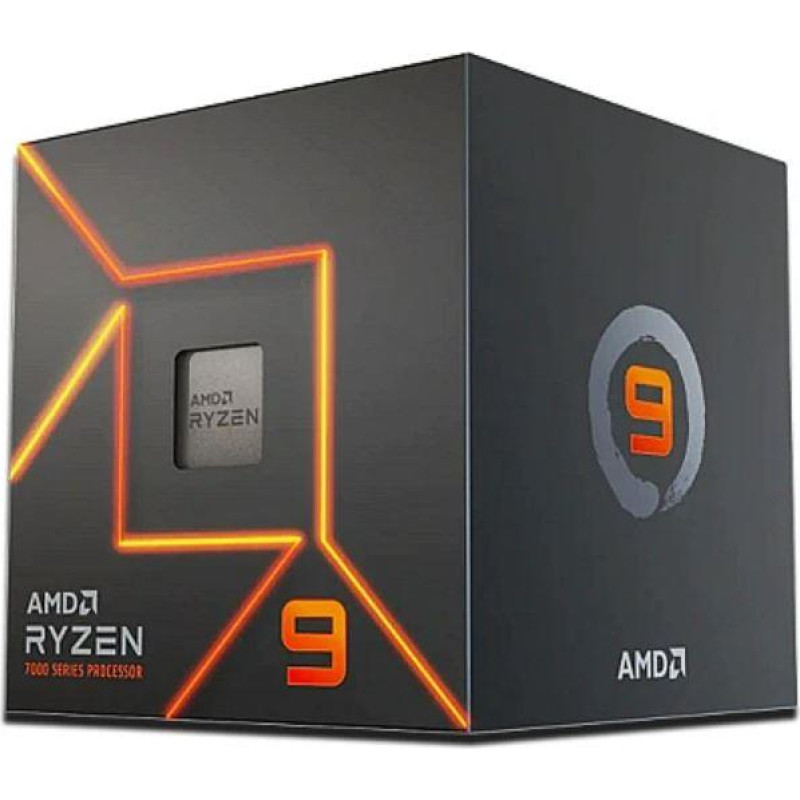 AMD Processor Ryzen 9 7900 3,7Ghz 100-100000590BOX