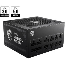 MSI Power Supply|MSI|850 Watts|Efficiency 80 PLUS GOLD|PFC Active|MAGA850GLPCIE5