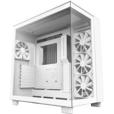 Nzxt Case|NZXT|H9 FLOW|MidiTower|Case product features Transparent panel|Not included|ATX|MicroATX|MiniITX|Colour White|CM-H91FW-01