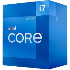 Intel CPU|INTEL|Desktop|Core i7|i7-12700|Alder Lake|2100 MHz|Cores 12|25MB|Socket LGA1700|65 Watts|GPU UHD 770|BOX|BX8071512700SRL4Q