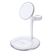 Choetech Wireless charger Choetech with stand 2in1 (white)