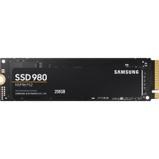 Samsung SSD|SAMSUNG|980 Evo|250GB|M.2|PCIE|NVMe|MLC|Write speed 1300 MBytes/sec|Read speed 2900 MBytes/sec|2.38mm|TBW 150 TB|MTBF 1500000 hours|MZ-V8V250BW