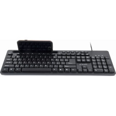 Gembird KEYBOARD MULTIMEDIA USB ENG/BLACK KB-UM-108 GEMBIRD