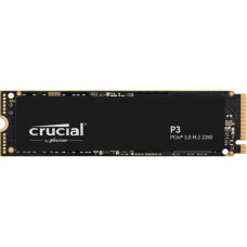 Crucial SSD|CRUCIAL|P3|500GB|M.2|PCIE|NVMe|3D NAND|Write speed 1900 MBytes/sec|Read speed 3500 MBytes/sec|TBW 110 TB|CT500P3SSD8