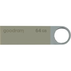 Goodram UUN2 USB zibatmiņa 64 GB USB Type-A 2.0 Sudrabs