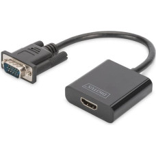Digitus VGA to HDMI Converter and Audio Full HD 15 cm