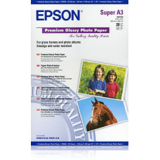 Epson Premium Glossy Photo Paper, DIN A3+, 250g/m², 20 sheets