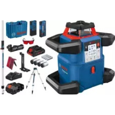 Bosch ROTARY LASER GRL 600 CHV +RL 60 CONTROLLER +RC 6 PILOT +HANDLE WM 6 +STATIVE BT170HD +LATCH GR240 1xPC4,0Ah CASE