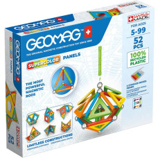 Geomag Magnetic Supercolor Panel Recycled blocks 52 pieces GEOMAG GEO-378