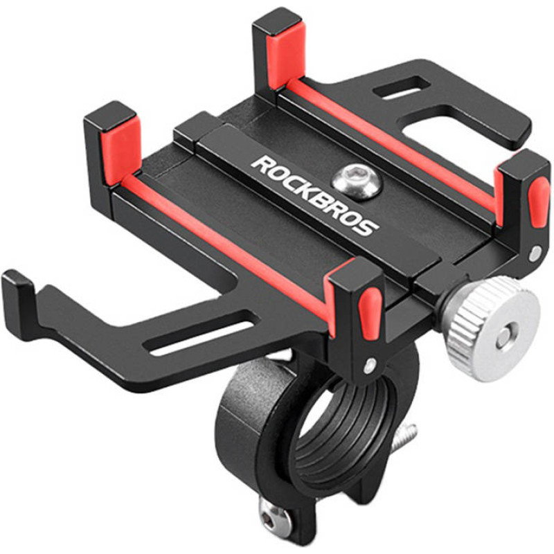 Rockbros Bicycle Phone Holder Rockbros 699-BR (black and red)