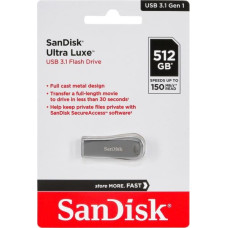 Sandisk Cruzer Ultra Luxe  512GB USB 3.1 150MB/s  SDCZ74-512G-G46