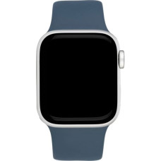 Apple Watch SE GPS 44mm Alu Sivler Storm Blue Sportband S/M