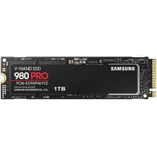 Samsung SSD|SAMSUNG|980 Pro|1TB|M.2|NVMe|Write speed 5000 MBytes/sec|Read speed 7000 MBytes/sec|2.3mm|MTBF 1500000 hours|MZ-V8P1T0BW