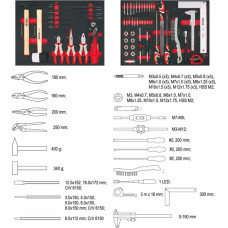 Yato Workshop Cabinet + 211pcs. TOOLS 55290