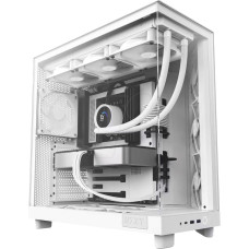 Nzxt PC Case H6 Flow with window white