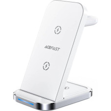 Acefast Inductive charger 3in1 Qi with stand Acefast E15 15W (white)