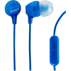 Sony MDR-EX15AP Austiņas Vadu Ausīs Zvani / mūzika Zils