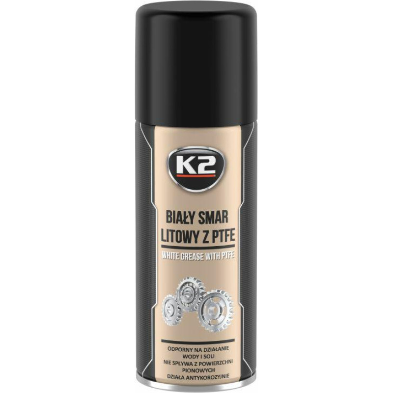 K2 SMAR BIAŁY LITOWY - SPRAY  400ML