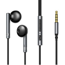 Joyroom Wired Earphones Joyroom JR-EW06, Half in Ear (Dark Gray)