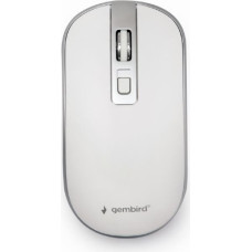 Gembird MOUSE USB OPTICAL WRL WHITE/SILVER MUSW-4B-06-WS GEMBIRD