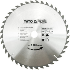 Yato PIŁA TARCZOWA WIDIOWA 300x30mm  40-ZĘBÓW 6076