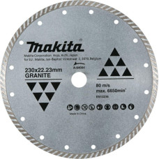 Makita TARCZA DIAMENTOWA 230x22,23mm TURBO (NA SUCHO) GRANIT