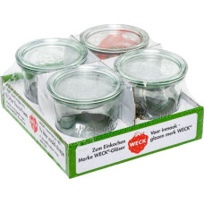 Weck Mold Jar 0,5l Set of 4