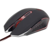 Gembird MOUSE USB OPTICAL GAMING/RED MUSG-001-R GEMBIRD