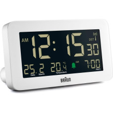 Braun BC10 Digitāls modinātājs Balts