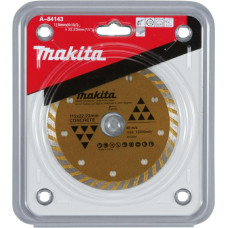 Makita TARCZA DIAMENTOWA 115x22,23mm TURBO (NA SUCHO) BETON,CEMENT, MARMUR, PŁYTKI