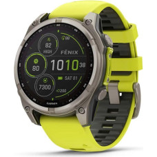 Garmin SMARTWATCH FENIX 8 SAPP. SOLAR/YELLOW 010-02907-21 GARMIN