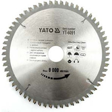 Yato ALUMINIUM DISPLACEMENT SAW 250x30mm 100-TEET 6095