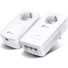 Tp-Link TL-WPA1300P KIT 1300 Mbit/s Ethernet/LAN savienojums Wi-Fi Balts 2 pcs