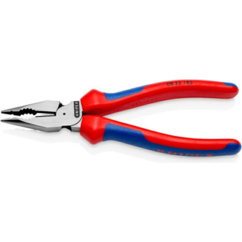 Knipex SZCZYPCE UNIWERSALNE Z OSTRO ZAKOŃCZONYMI SZCZĘKAMI 185mm KOMPONENT