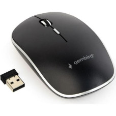 Gembird MOUSE USB OPTICAL WRL BLACK/SILENT MUSW-4BS-01 GEMBIRD