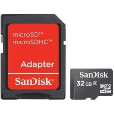 Sandisk By Western Digital MEMORY MICRO SDHC 32GB W/ADAPT/CL4 SDSDQM-032G-B35A SANDISK