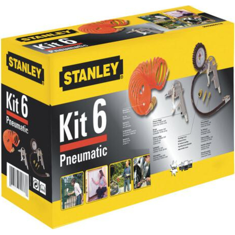 Stanley PNEUMATIC TOOLS KIT 6 elements.